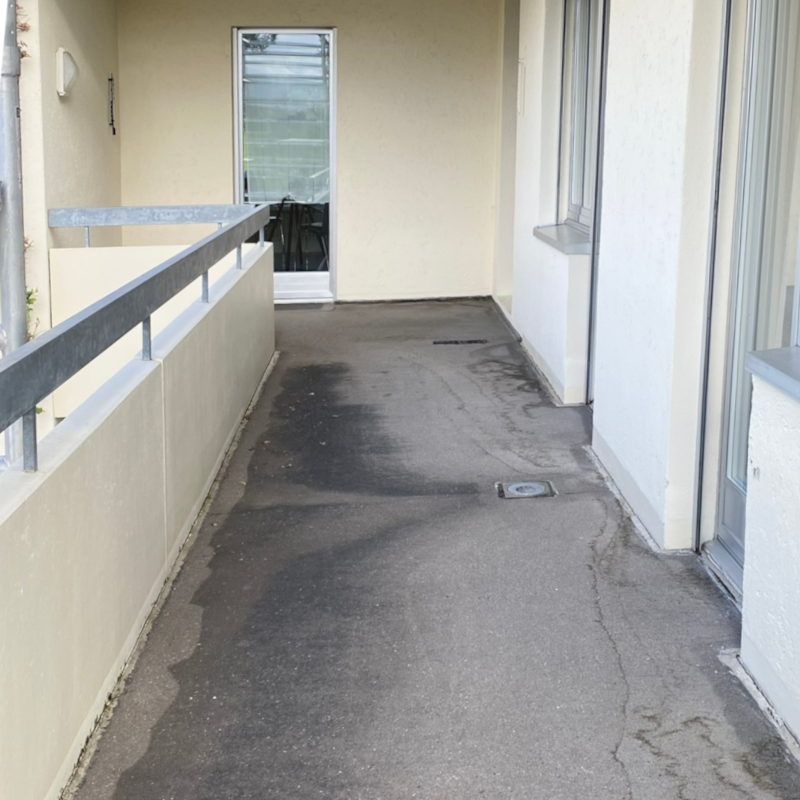 Feuchter Balkon
